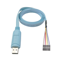 Dsd Tech SH-U09BL Usb To Ttl Serial Cable With CP2102N Chip 1.2M/4FT - £15.86 GBP