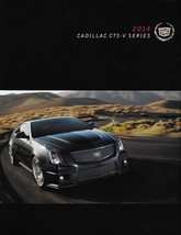 2014 Cadillac CTS-V sales brochure catalog US 14 sedan wagon coupe - £9.77 GBP