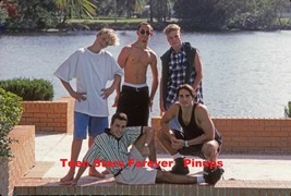 Backstreet Boys 8×10 photo shirtless vintage barefoot rare 90&#39;s BSB - £11.72 GBP