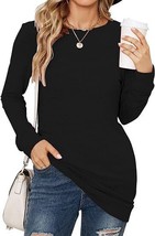 POGTMM Women&#39;s Black Long Sleeve Tunic Top - Size: M - £11.57 GBP