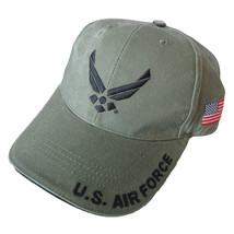 Od Green Air Force Usa Flag Embroidered Military Hat Cap - £26.14 GBP