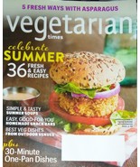 VEGETARIAN TIMES MAGAZINE~June 2016~Asparagus~36 Recipes~Snack Bars~Soup... - £8.37 GBP