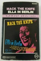 Ella Fitzgerald Mack the Knife Ella In Berlin Cassette Tape Japanese - £29.33 GBP
