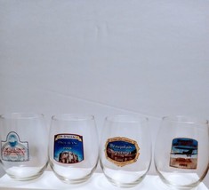 4 French Winery Glasses 1992/1994/1996/1998 - £15.24 GBP