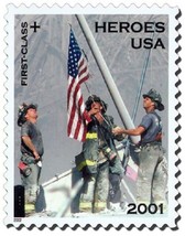 2002 34c Semi Postal, Heroes of 2001 Scott B2 Mint F/VF NH - $1.27