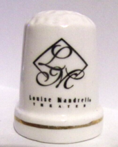 Louise Mandrell Theater Thimble-New - £3.95 GBP