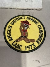 Vintage 1973 BSA LAAC Amigos District Spring Camporee Boy Scouts Patch - £6.25 GBP