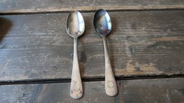 Vintage Floreat Taberna Chicaginiensis Chicago Tavern Club Spoons 6&quot; - £37.71 GBP