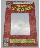 Web of Spider Man Comic No. 90, Jul 30th Anniversary Silver Holo and Poster - £7.45 GBP