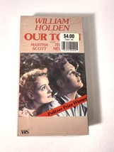 Our Town VHS William Holden Martha Scott Pulitzer Prize Winner 1984 - £11.39 GBP