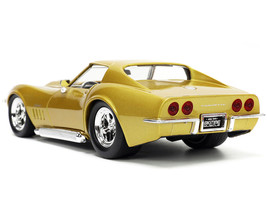 1969 Chevrolet Corvette Stingray ZL-1 Gold Metallic w Black Stripe Bigtime Muscl - £30.43 GBP