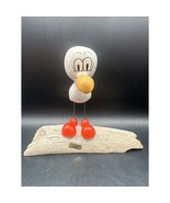 Vintage Oregon Souvenir “Sammy” Seagull Cartoon Figurine On Driftwood Gi... - £18.71 GBP