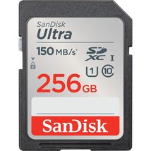 San Disk 256GB Ultra UHS-I Sdxc Memory Card, 150MB/s Read - £39.18 GBP