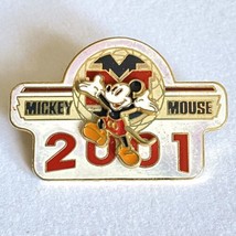 2001 Disney Mickey Mouse 3-D Collectors Trading Lapel Hat Lanyard Pinbac... - $12.95
