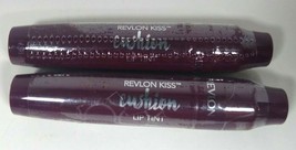 LOT OF 2 Revlon Kiss Cushion Tip Lip Tint, 290, Extra Violet - £7.86 GBP