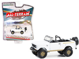 1970 International Harvester Scout Off-Road Version White w Gold Stripes Wheels - £14.80 GBP