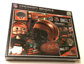 $9.99 Cincinnati Bengals You The Fan AFC 500 Piece Puzzle 24&quot;x18&quot; NFL New - $9.89