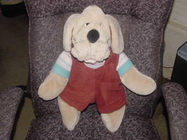 22&quot; Wrinkles Boy Puppet Plush Toy With Outfit By Ganz Bros 1981 Adorable  - £38.78 GBP