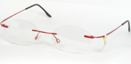 Paco Rabanne XS-813 942 Red Candy Rare Eyeglasses Glasses Rimless 50-18-140mm - £61.69 GBP