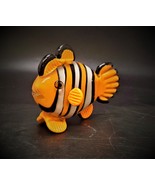 Hand Blown Glass Clownfish Finding Nemo Inspired - Fish Art Figurine - 4... - £31.13 GBP
