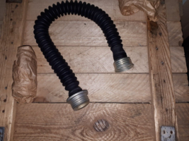 Soviet Gas Mask GP5 Black Hose Pipe Tube Mask-Filter Connector Russian M... - $24.12