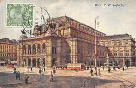 Wien Vienna Austria~K K HOF-OPERA~1912 Postcard - £5.50 GBP