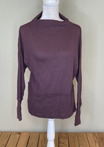 caslon NWOT women’s high neck pullover sweater size XS purple K4 - £8.93 GBP