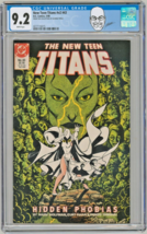 George Perez Collection Copy CGC 9.2 New Teen Titans Vol. 2 #43 Pérez Cover Art - £79.12 GBP