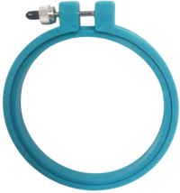 Susan Bates Blue Hoop-La Embroidery Hoop 4 Inch - $7.95