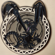 Yugioh Red Eyes Black Dragon Enamel Pin Official Konami Anime Collectible Badge - £15.45 GBP