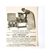 Blue Flame Oil Cooking Stove 1897 Advertisement Victorian Appliance ADBN1A7 - $27.86 CAD