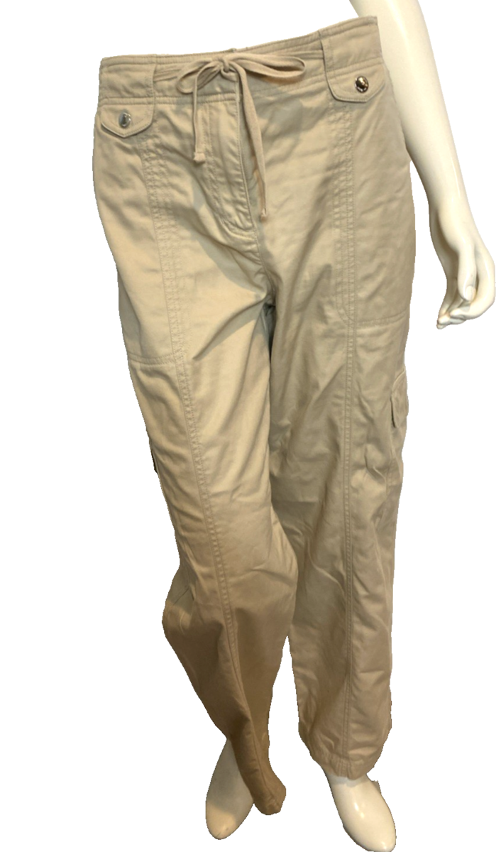 Jones New York Signature Brown Cargo Pants Size 10 - $28.49