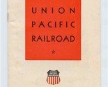 Union Pacific Railroad A Brief History 1955 Dome Liners Golden Spike  - $15.84