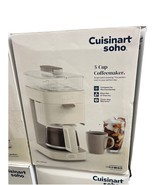 Cuisinart Soho 5 Cup Coffeemaker Hot or Iced Over Ice Brewing Truffle Dc... - $876.08 MXN