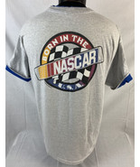 Vintage NASCAR T Shirt Single Stitch Racing Tee Shorts Made USA 90s - $49.99