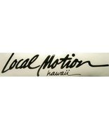 Local Motion Black Hawaii Surf Sticker Decal Vintage Classic Brand Old S... - $2.99