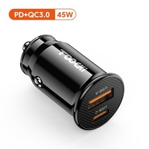 Toocki 45W USB Car Charger Quick Charge 4.0 3.0 SCP USB PD Fast Charging Car Pho - £8.81 GBP
