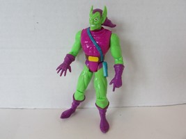 Toy Biz 1994 Marvel Superheroes Green Goblin Action Figure 4.75&quot; Blue Pouch - £4.72 GBP