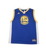 Adidas Golden State Warriors Jersey XL Youth Blue NBA #35 Kevin Durant Boys - $22.02 CAD