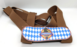 Breyerfest 2022 VIP Prost Swag Bag Brown Suspenders - $8.12 CAD