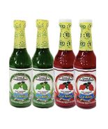 La Anita Chile Habanero Green &amp; Red Hot Pepper Sauce, 4oz Pack of 4 - $41.76 CAD