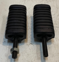 2 Quantity of Motorcycle Foot Pegs 5-1/4" Long 1-5/8" Wide 10mm Thread (... - $23.99