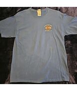 Harley Davidson Pensacola FL Beach T Shirt Blue Angels Biker L Blue 2002 - $12.61