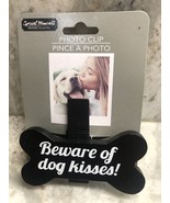 Special Moments Photo Clip “Beware Of Dog Kisses”.Photo Clip  Table Top. - €15,19 EUR