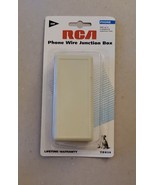 Vintage 1998 New In Package Ivory RCA Phone Wire Junction Box Model TP039 - £11.78 GBP