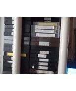 10 Used Blank VHS Tapes with plastic Cases - $9.50
