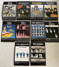 The Beatles Licensed Album Covers Collection Post Card Prints Set New 2011 - £6.00 GBP