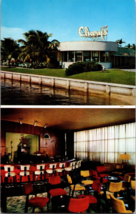 Charys Cocktail Lounge and Restaurant Miami Beach Florida Vintage Postcard (D11) - £3.86 GBP