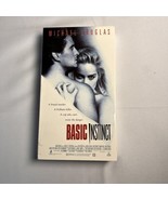 Basic Instinct VHS VCR Video Tape Movie Used Michael Douglas - $4.62