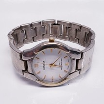 Men&#39;s Geneva Brand Water Resistant Silver And Gold Tone Analog Watch - $15.73